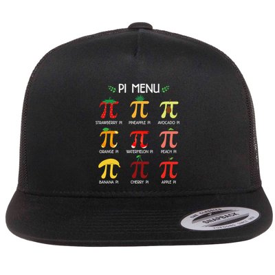 Pi U Funny Pi 3.14 Math Teacher Pie U Mathematics .Png Flat Bill Trucker Hat