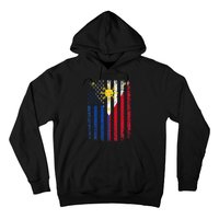 Philippines Usa Flag Hoodie