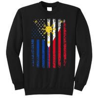 Philippines Usa Flag Sweatshirt