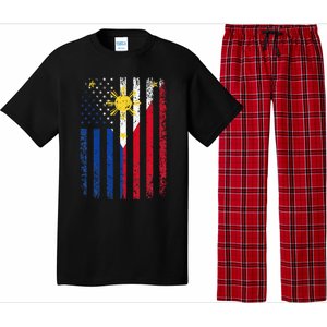 Philippines Usa Flag Pajama Set