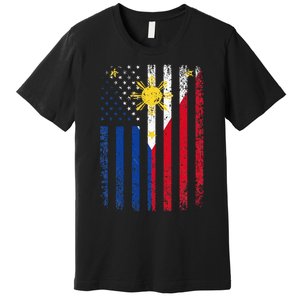 Philippines Usa Flag Premium T-Shirt