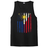 Philippines Usa Flag PosiCharge Competitor Tank