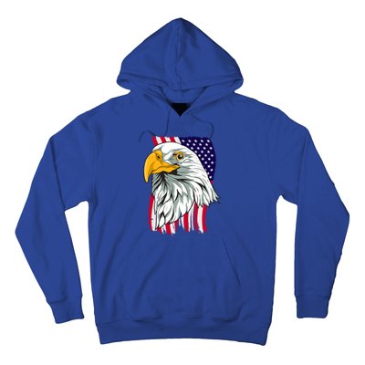 Patriotic Us Flag Pride Freedom Liberty American Bald Eagle Meaningful Gift Hoodie