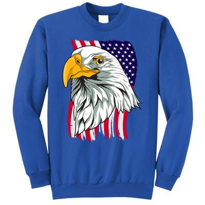 Patriotic Us Flag Pride Freedom Liberty American Bald Eagle Meaningful Gift Sweatshirt