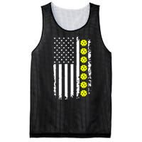 Pickleball USA Flag American Sport Mesh Reversible Basketball Jersey Tank