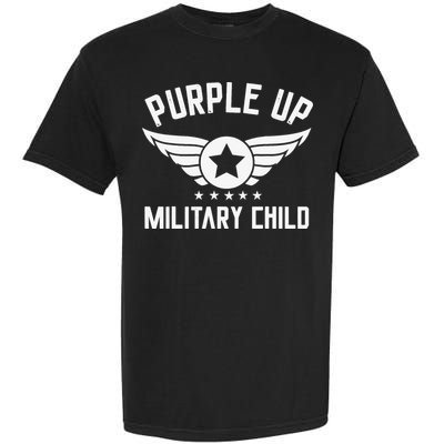 Purple Up For Military Military Child Month Garment-Dyed Heavyweight T-Shirt