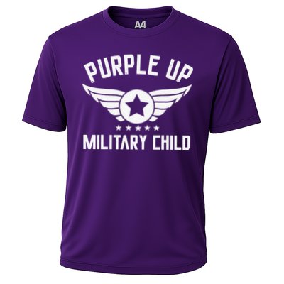 Purple Up For Military Military Child Month Performance Shirt