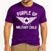 Purple Up For Military Military Child Month Cooling Performance Crew T-Shirt