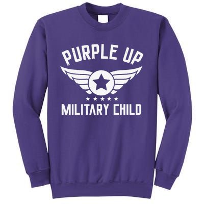 Purple Up For Military Military Child Month Sweatshirt