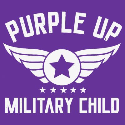 Purple Up For Military Military Child Month T-Shirt