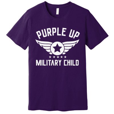 Purple Up For Military Military Child Month Premium T-Shirt