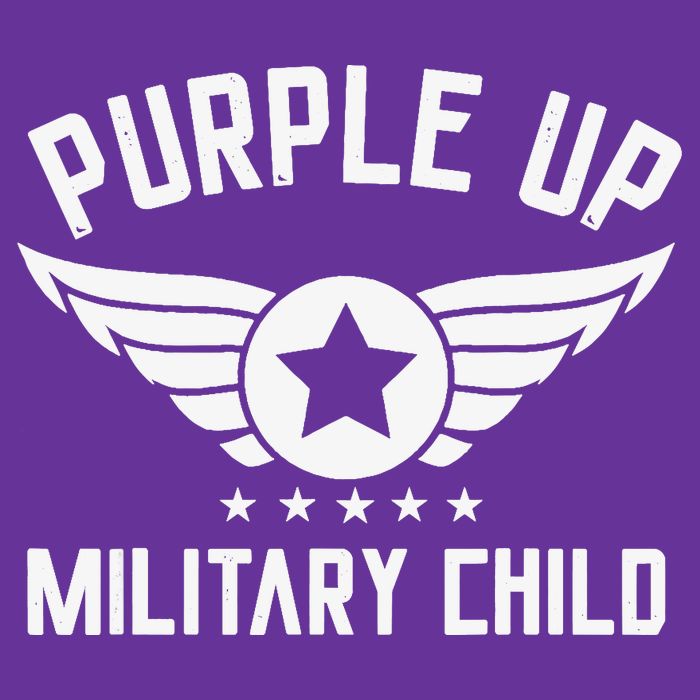 Purple Up For Military Military Child Month Premium T-Shirt