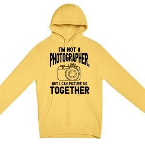 Picture Us Funny Flirting Flirty Going Out Dating Dorky Great Gift Premium Pullover Hoodie