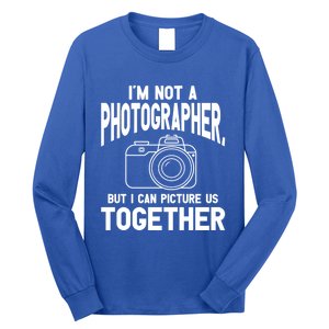 Picture Us Funny Flirting Flirty Going Out Dating Dorky Great Gift Long Sleeve Shirt