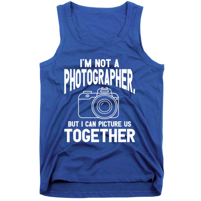 Picture Us Funny Flirting Flirty Going Out Dating Dorky Great Gift Tank Top