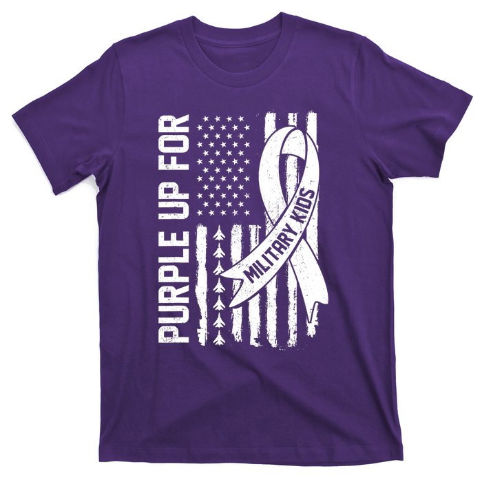 Purple Up For Military Military Child Month T-Shirt