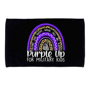 Purple Up For Military Cool Month Of The Military Child Microfiber Hand Towel