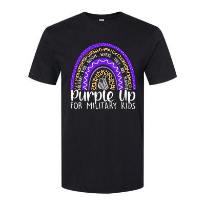 Purple Up For Military Cool Month Of The Military Child Softstyle® CVC T-Shirt