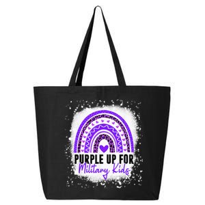 Purple Up For Military Month Of The Military Child 25L Jumbo Tote