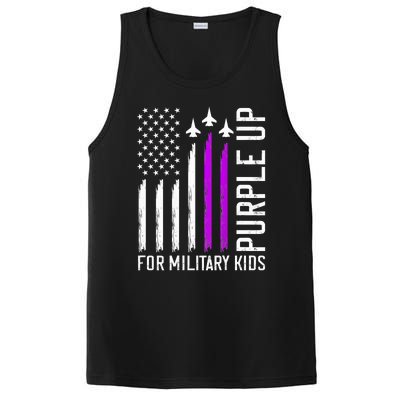 Purple Up For Military Military Child Month PosiCharge Competitor Tank