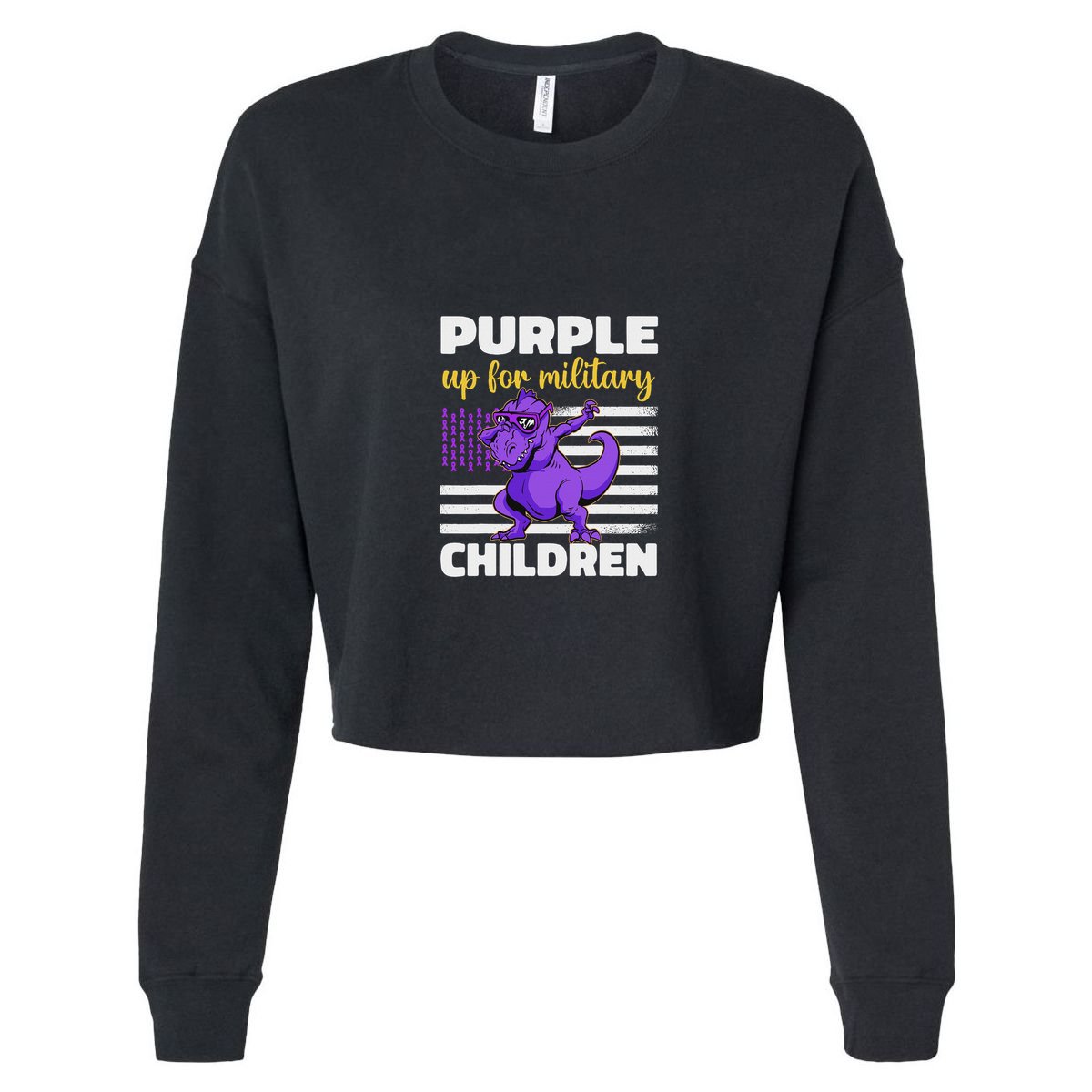 Purple Up For Military Month Of The Military Children Cool Comfort Performance Bucket Hat