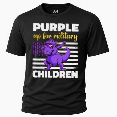 Purple Up For Military Month Of The Military Children Performance Shirt