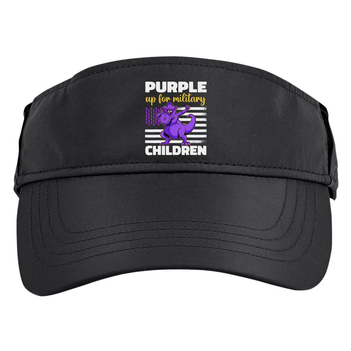 Purple Up For Military Month Of The Military Children Adult Drive Performance Visor
