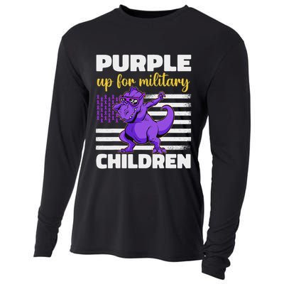 Purple Up For Military Month Of The Military Children Cooling Performance Long Sleeve Crew