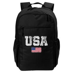 Patriotic Usa Flag 4th Of July Daily Commute Backpack