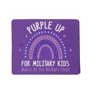 Purple Up For Military Month of the Military Child Mousepad