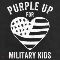 Purple Up For Military Child Month Cool Comfort Performance Bucket Hat