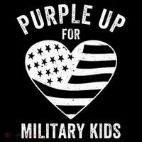 Purple Up For Military Child Month Impact Tech Backpack