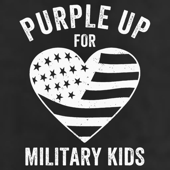 Purple Up For Military Child Month Adult Drive Performance Visor