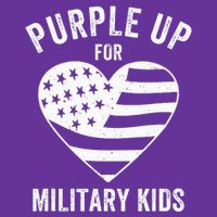 Purple Up For Military Child Month Sweatshirt