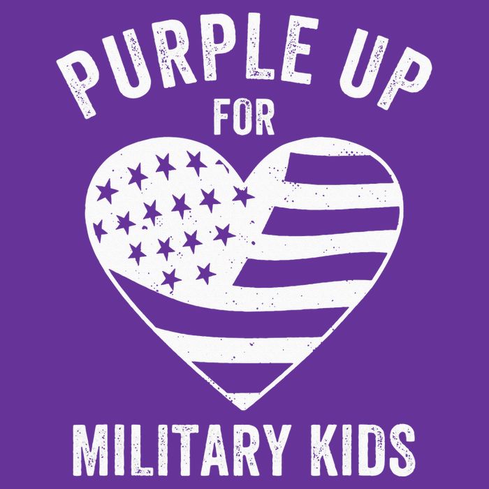Purple Up For Military Child Month Sweatshirt