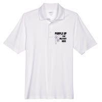 Purple Up For Military Child Month Men's Origin Performance Pique Polo