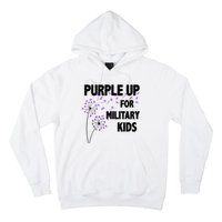 Purple Up For Military Child Month Hoodie