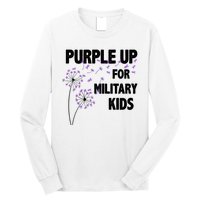 Purple Up For Military Child Month Long Sleeve Shirt