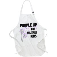 Purple Up For Military Child Month Apron