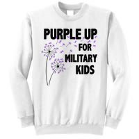 Purple Up For Military Child Month Sweatshirt