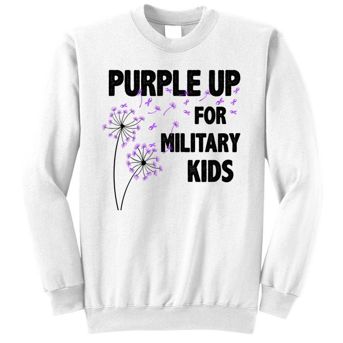 Purple Up For Military Child Month Sweatshirt