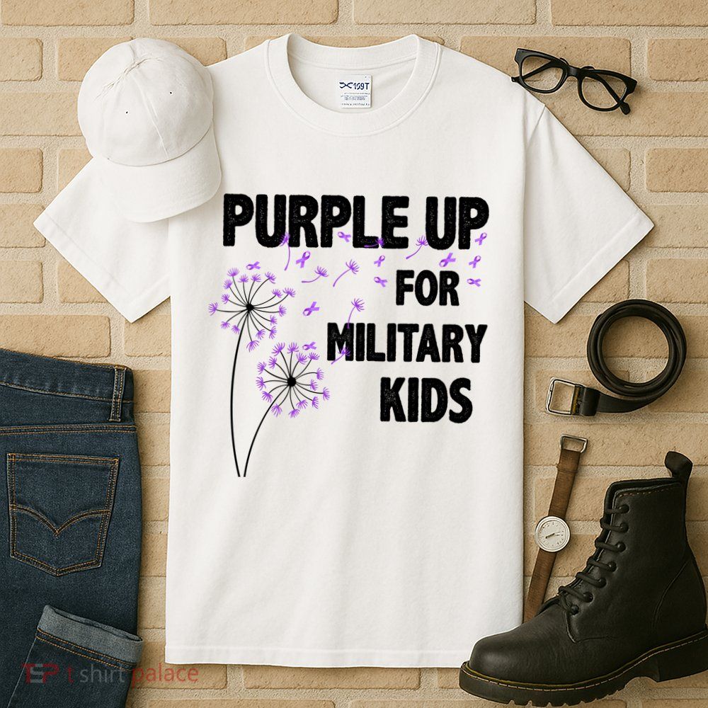 Purple Up For Military Child Month Tall T-Shirt