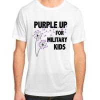 Purple Up For Military Child Month Adult ChromaSoft Performance T-Shirt