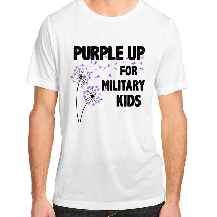 Purple Up For Military Child Month Adult ChromaSoft Performance T-Shirt