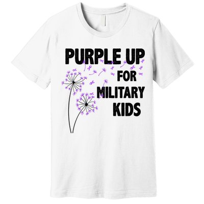 Purple Up For Military Child Month Premium T-Shirt