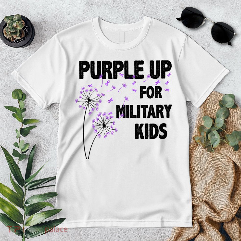 Purple Up For Military Child Month Premium T-Shirt