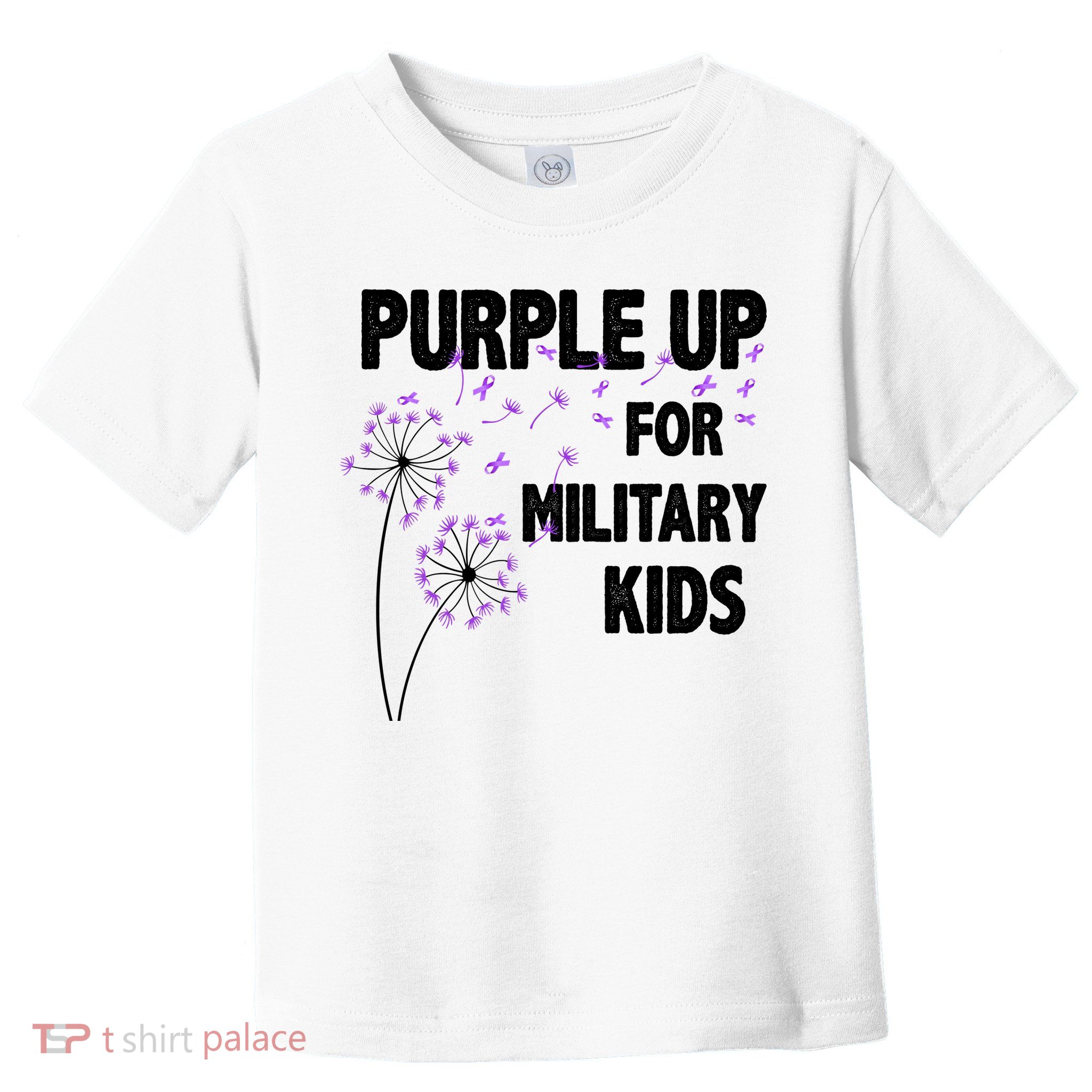 Purple Up For Military Child Month Toddler T-Shirt