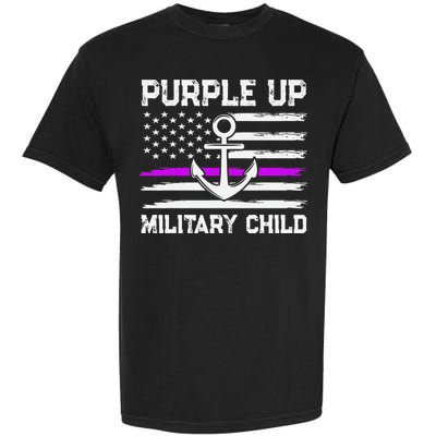 Purple Up For Military Child Month Garment-Dyed Heavyweight T-Shirt