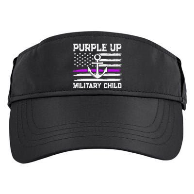 Purple Up For Military Child Month Adult Drive Performance Visor