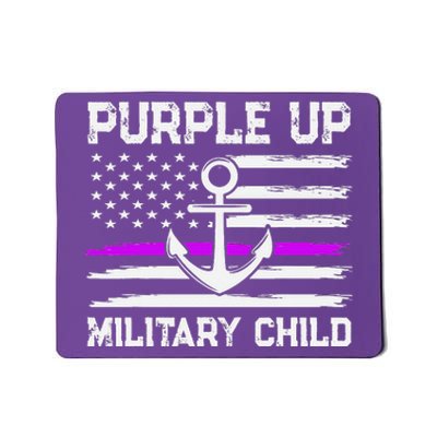 Purple Up For Military Child Month Mousepad